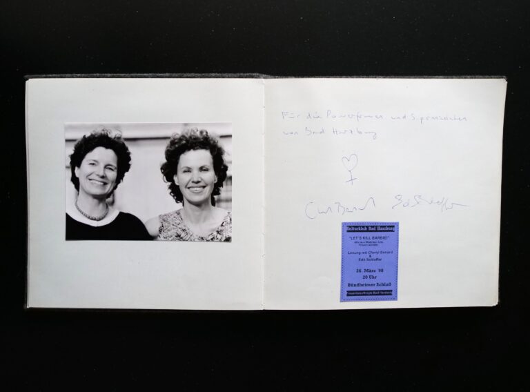 Cheryl Benard und Edit Schlaffer - 26. März 1998